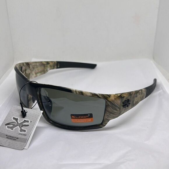 X-Loop Camouflage Mens Sunglasses - Picture 1 of 3